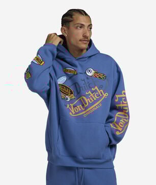 Embroidery Patches Hoodie