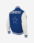 Dallas Cowboys Retro Classic Rib Wool Varsity Jacket