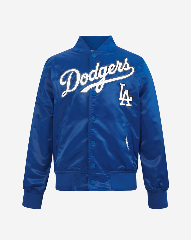 PRO STANDARD Big Boys' Los Angeles Dodgers Classic Satin Jacket LLDB6315136-DBL Blue 1
