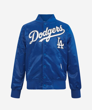 Big Boys' Los Angeles Dodgers Classic Satin Jacket