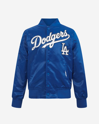 Big Boys' Los Angeles Dodgers Classic Satin Jacket
