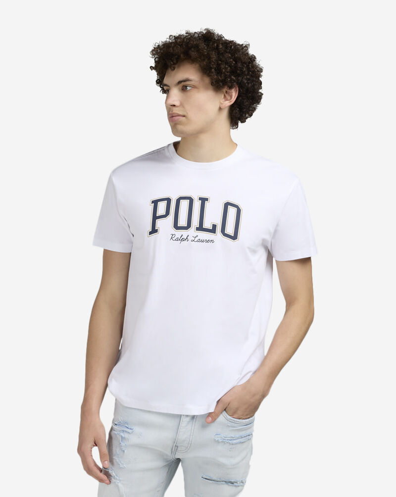 Polo Ralph Lauren Custom Slim Fit Logo Jersey T-Shirt 710981152002-WHT White 1