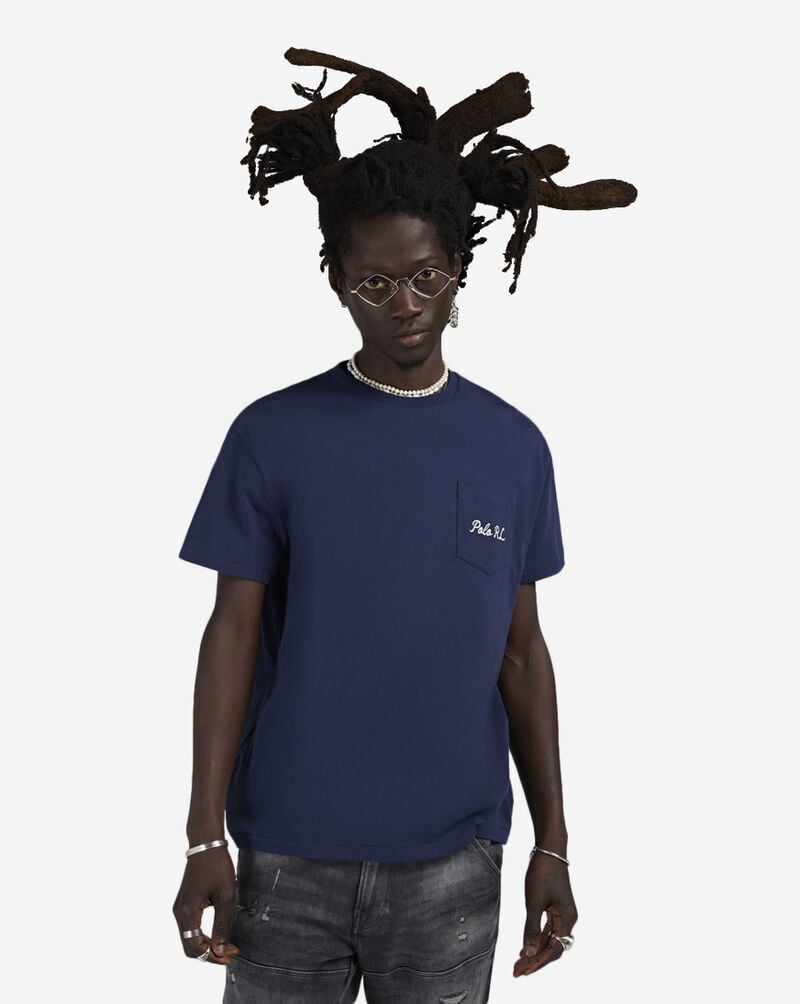 Polo Ralph Lauren Novelty Polo Society Bear Tee 710B14613001-NAV Blue 1