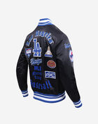 Los Angeles Dodgers Old English Rib Satin Jacket
