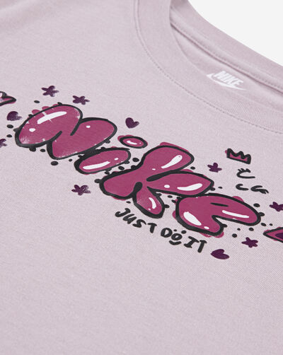 Little Kids' Bubble Font Graphic T-Shirt