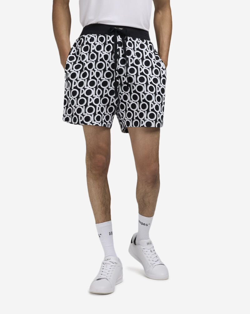 Polo Ralph Lauren Printed Sleep Shorts PK82RL-A36Y Black 1