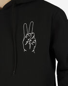 Graphic Hoodie Outside Hoodie MTUS065 Black 3