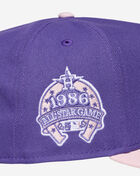 New Era 9Fifty Houston Astros A-Frame Snapback Hat 71011793 Purple 2