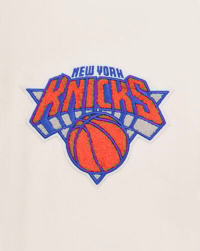 New York Knicks Retro Classic Rib Wool Varsity Jacket New York Knicks Retro Classic Rib Wool Varsity Jacket