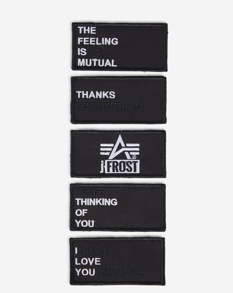 J-Frost x Alpha Industries Interchangeable Patch Hoodie CSJ53500C1-BLK Black 6