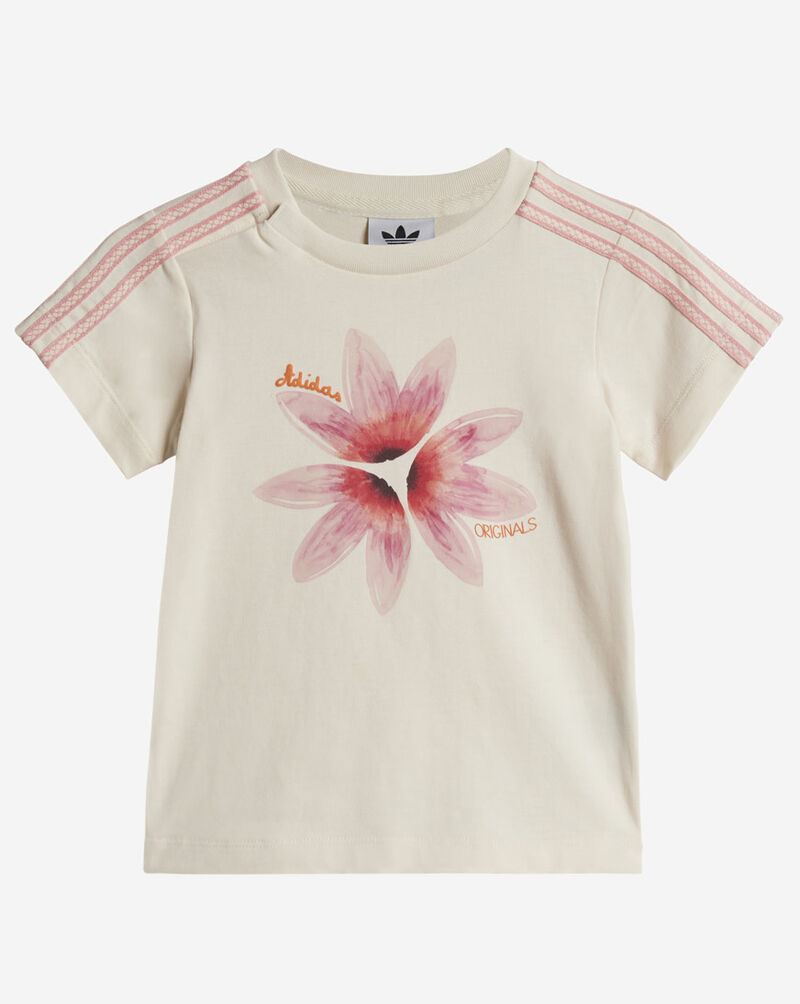 adidas Kids' Summer Glow Tee and Short Set KC0771-SEMIPINKSPARK Pink 3