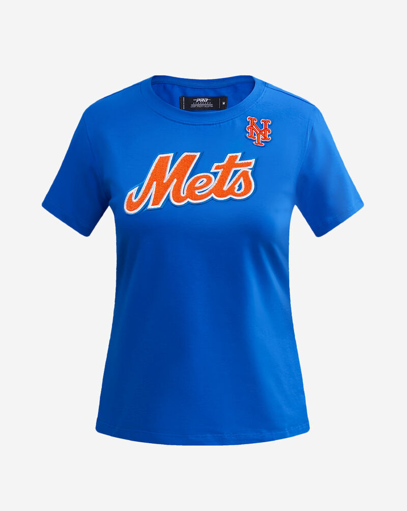 PRO STANDARD New York Mets Short Sleeve Classic Slim Fit Tee  LNMA34580-RYB Blue 1