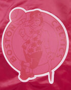 Boston Celtics Triple Pink Satin Jacket