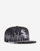 New Era 59Fifty Chicago White Sox Flames Fitted Hat 60949332 Black 1
