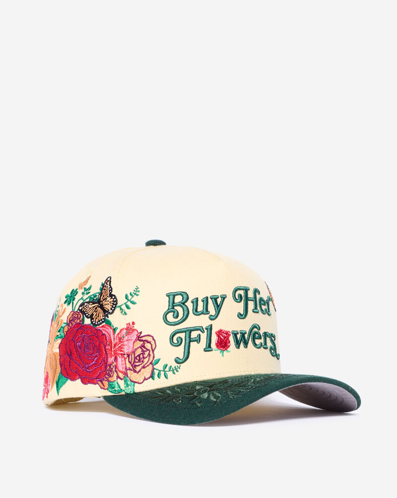 Field Grade Buy Her Flowers Full Twill Trucker Hat 1006739 cream 1