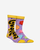 Odd Sox Gushers Split Crew Straight Socks 41221MONCD Multi 3