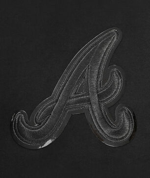 Atlanta Braves Triple Black Double Knit Tee