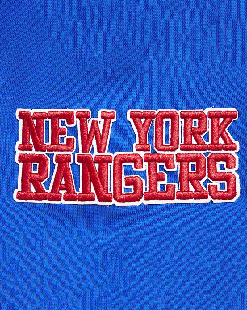 PRO STANDARD New York Rangers Retro Classic Fleece Pullover Hoodie HNR567247-RYR Blue 4