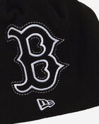 New Era Boston Red Sox Script Oversized Logo Knit  60981484 Black 4