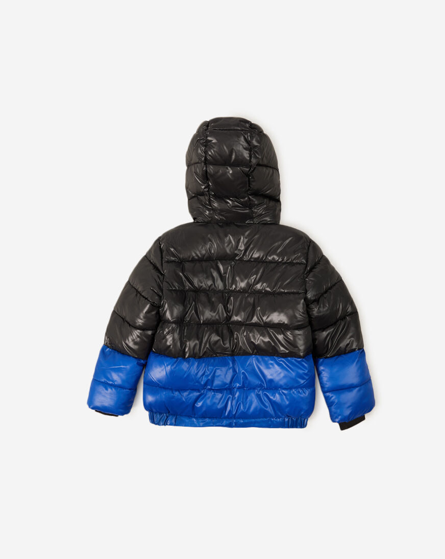 Shop Nike Pre-School Color Block Down Jacket 86H859-G6N grey Shop Nike Pre-School Color Block Down Jacket 86H859-G6N grey