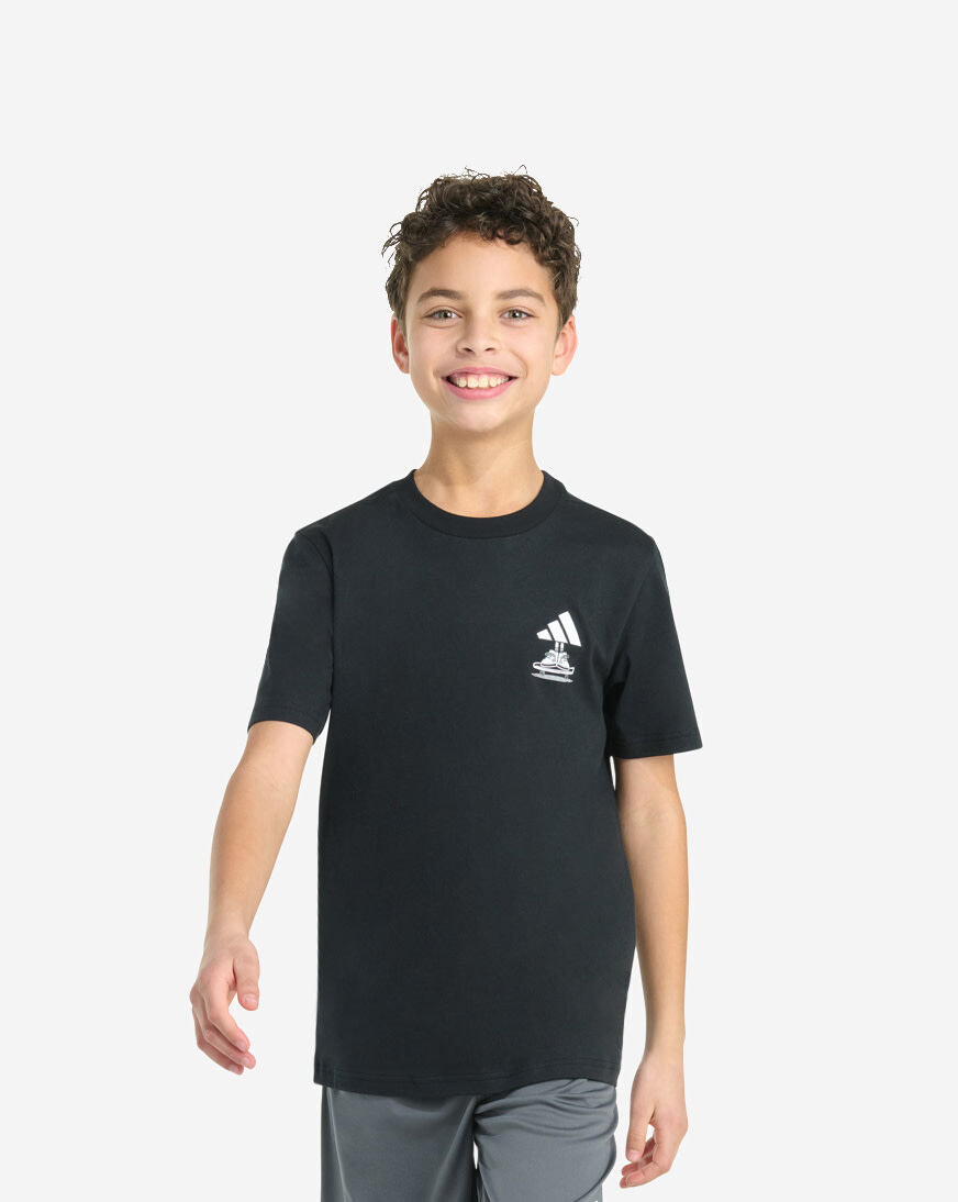 Shop adidas Kids' Boombox Back Hit Graphic Tee AA10532-AK01 black