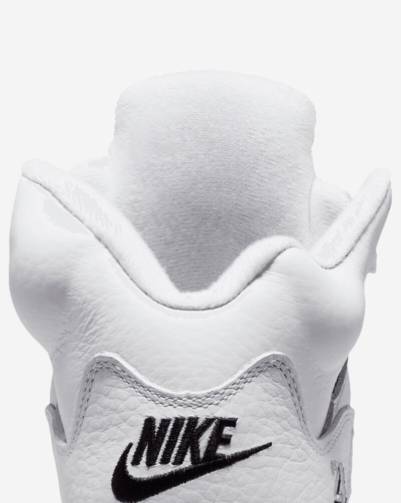 Jordan Big Kids' Air Jordan 5 Retro OG "White Metallic" HQ7980-103 White 8