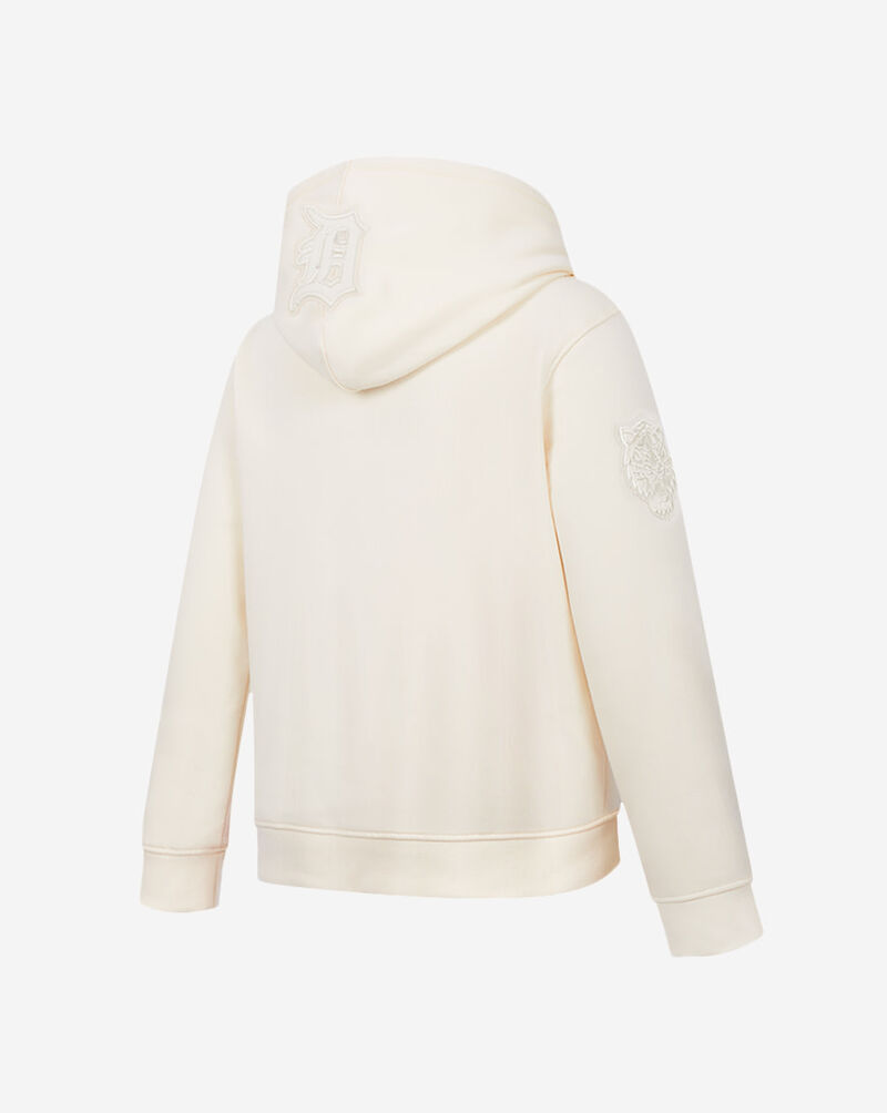 PRO STANDARD Big Boys' Detroit Tigers Neutral Fleece Pull Over Hoodie LDTB5314986-EGG cream 3