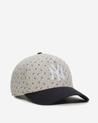 New Era 9Forty New York Yankees A-Frame Micro Print Energy Snapback Hat 60745199 White 1