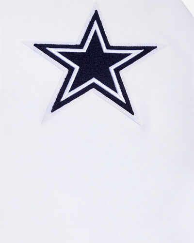 Dallas Cowboys Classic Chenille Double Knit Pull Over Hoodie