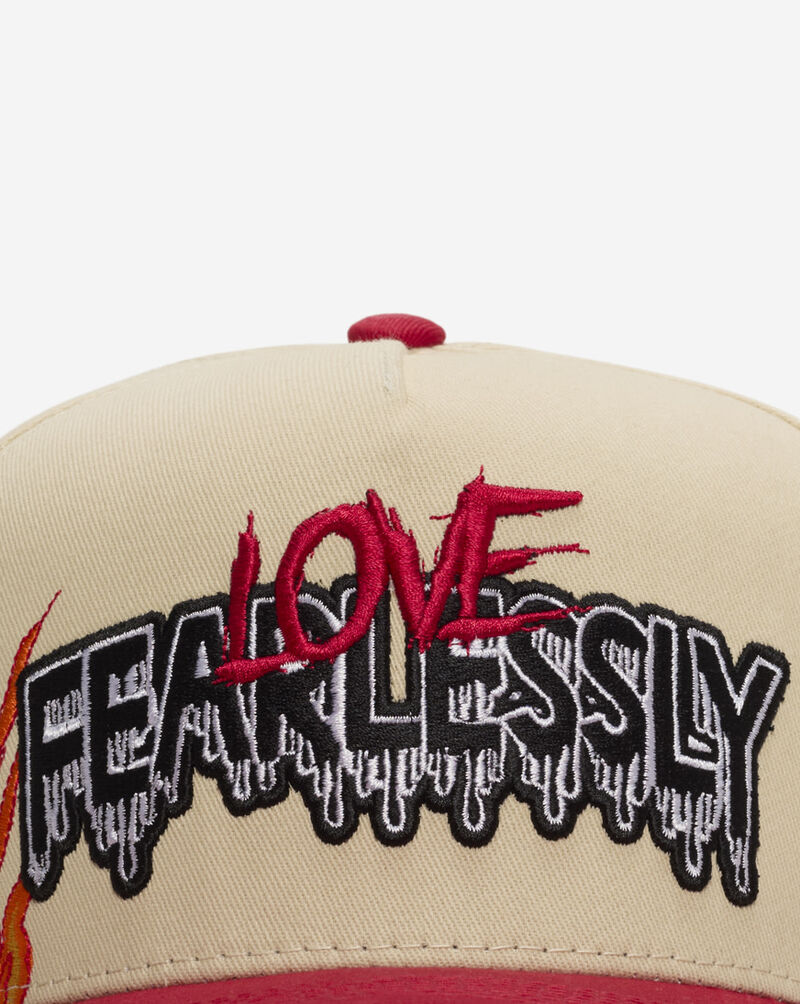 Field Grade Love Fearlessly Vampire Twill Trucker Hat 1005399 cream 2