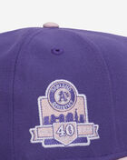 New Era 9Fifty Oakland Athletics A-Frame Snapback Hat 71011809 Purple 2