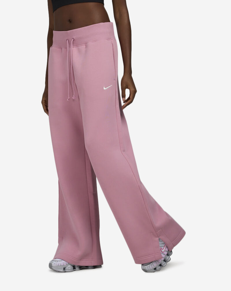 Nike NSW Phoenix Fleece Wide-Leg Sweatpants DQ5615-699 Pink 1