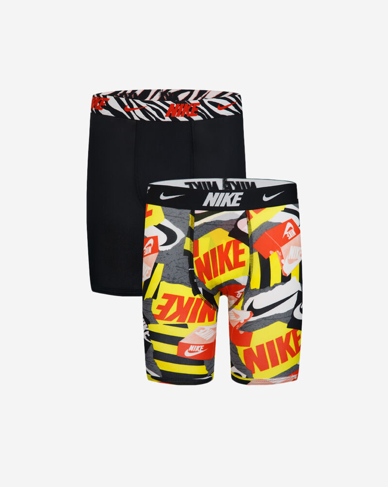 Nike Big Kids' 2PK Printed Boxer Briefs 9N1061-W4H Multi 1