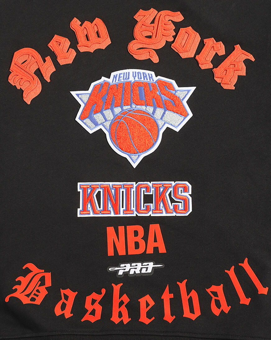 Shop PRO STANDARD New York Knicks Old English Crewneck BNK5515692