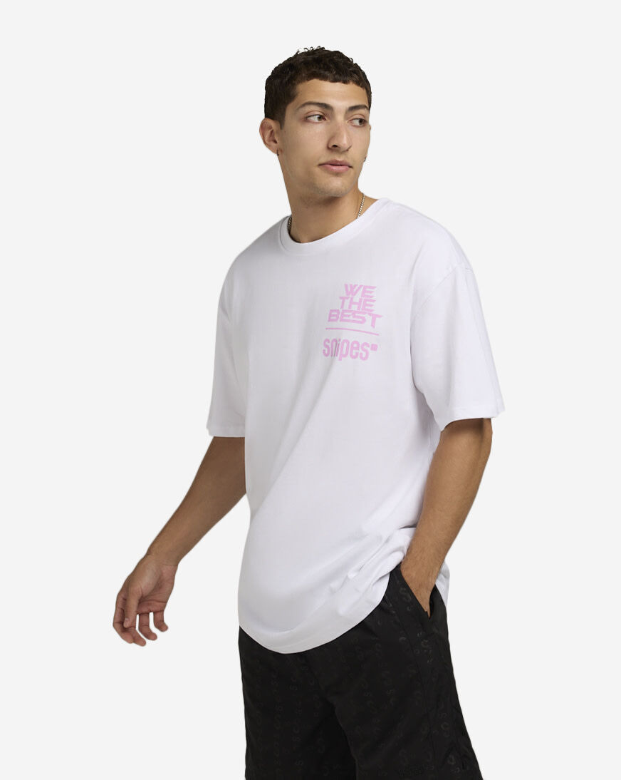 Shop WE THE BEST We the Best Tee WTB102-WHPK white | SNIPES USA