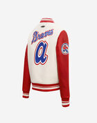 Atlanta Braves Retro Classic Rib Wool Varsity Jacket