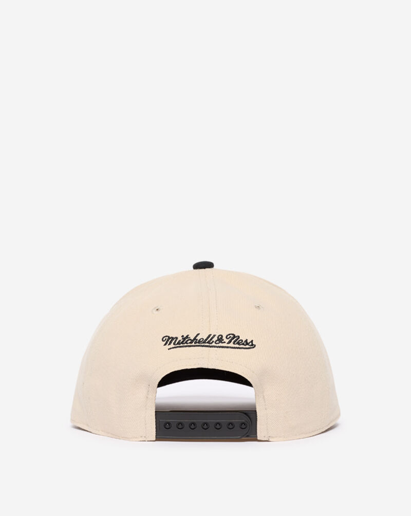 Mitchell  Ness Philadelphia Phillies Pro Pinch Distressed Eye Snapback Hat HP20450-PPHTABK Beige 3