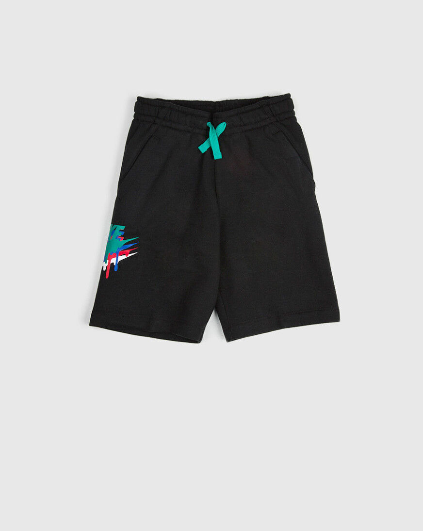 nike nsw melted crayon knit short set