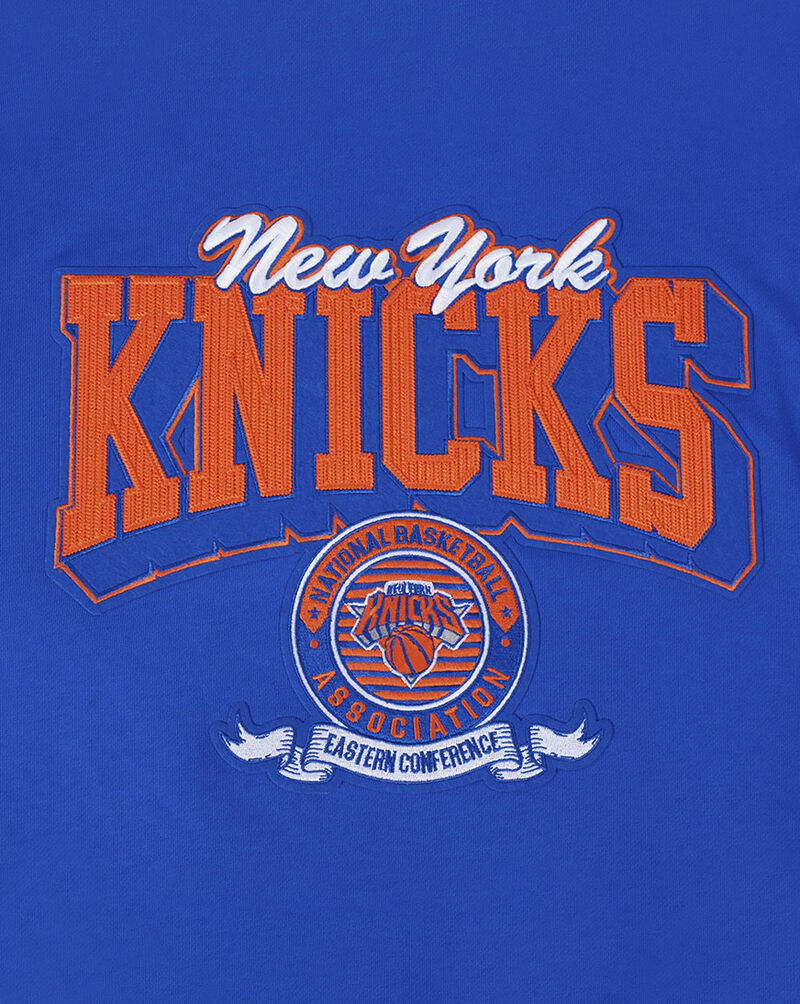 PRO STANDARD New York Knicks Team Badge Pullover Hoodie BNK5516304-ROR Blue 2