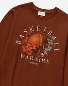 Mitchell  Ness x Waraire Brown Crewneck Pullover Sweatshirt