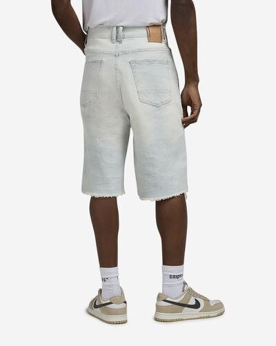 Skater Fit Denim Shorts