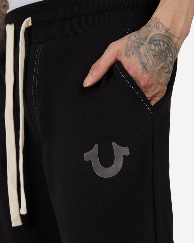 True Religion Classic Logo Jogger MA0H023MF4-BLK Black 3