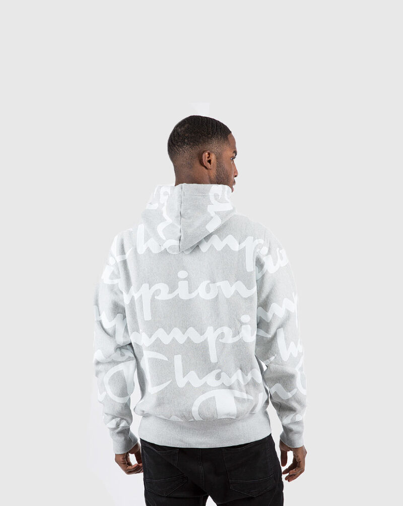 champion aop script reverse weave jogger