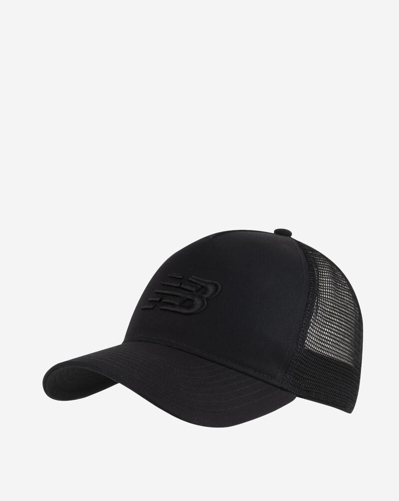 New Balance Sports Essential Trucker LAH01001-BKK Black 1