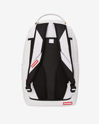 White Scribble Backpack