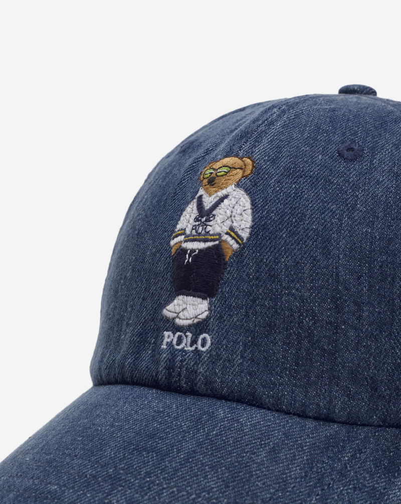 Polo Ralph Lauren Denim Classic Novelty Bear Sport Cap 710969639001 Blue 2