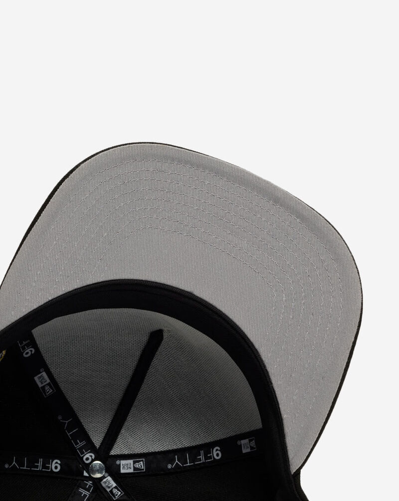 New Era 9Fifty Atlanta Braves A-Frame Snapback Hat 71075924 Black 4