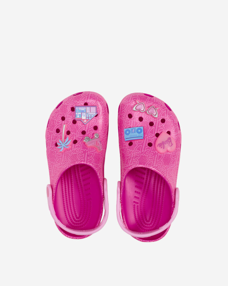 Crocs Grade School Barbie Classic Clog 211406-90HJ Pink 7
