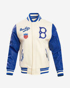 Brooklyn Dodgers Retro Classic Rib Wool Varsity Jacket