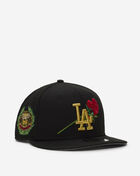 New Era 9Fifty Los Angeles Dodgers Gold Rose Snapback Hat 70885938 Black 1